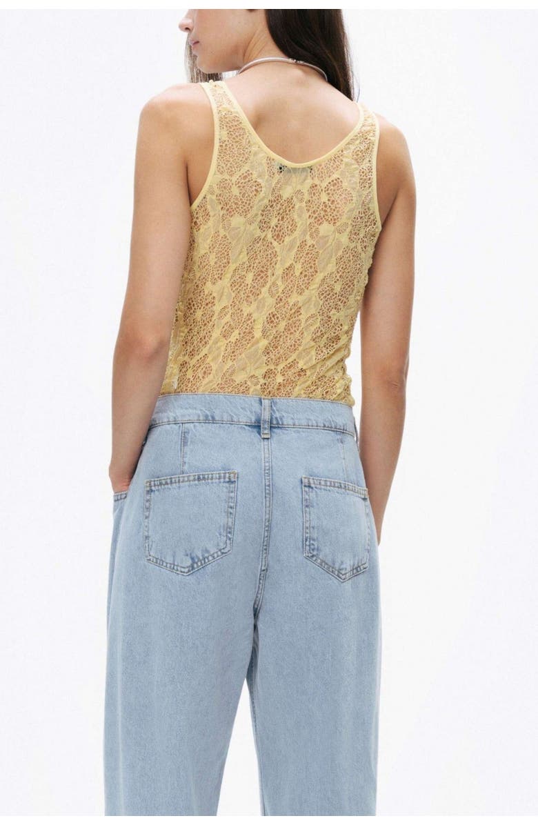 Nocturne Halter Neck Lace Blouse, Alternate, color, 