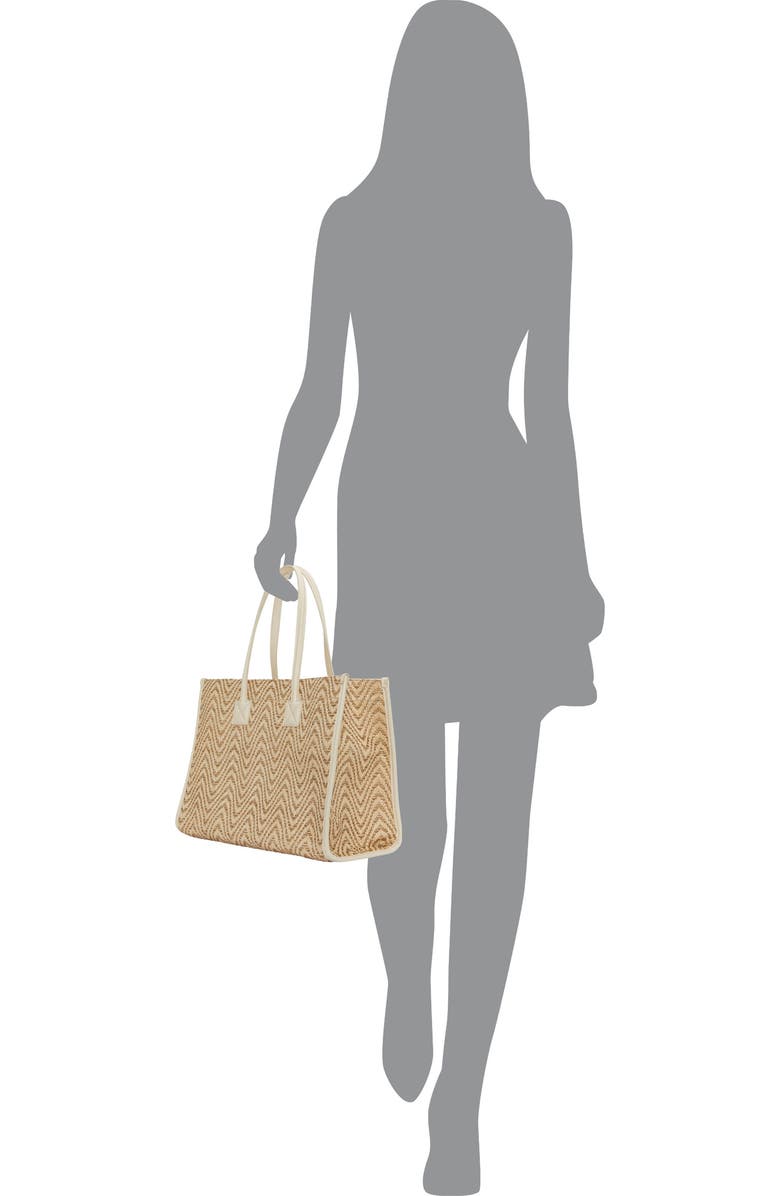 Vince Camuto Saly Straw Tote, Alternate, color,