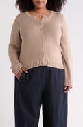 Eileen Fisher Organic Cotton Button Front Cardigan