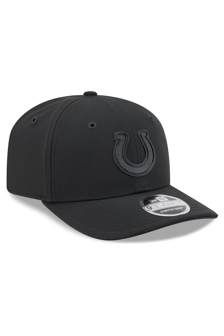 Men's New Era Black Indianapolis Colts 2026 Sideline 9SEVENTY Adjustable Hat, Alternate, color, Black