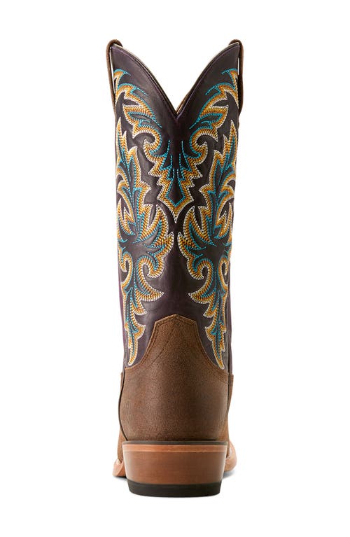 Ariat Futurity Cashout Square Toe Boot In Brown
