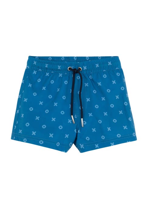 Boys 2 Match Drawstring Swim Shorts