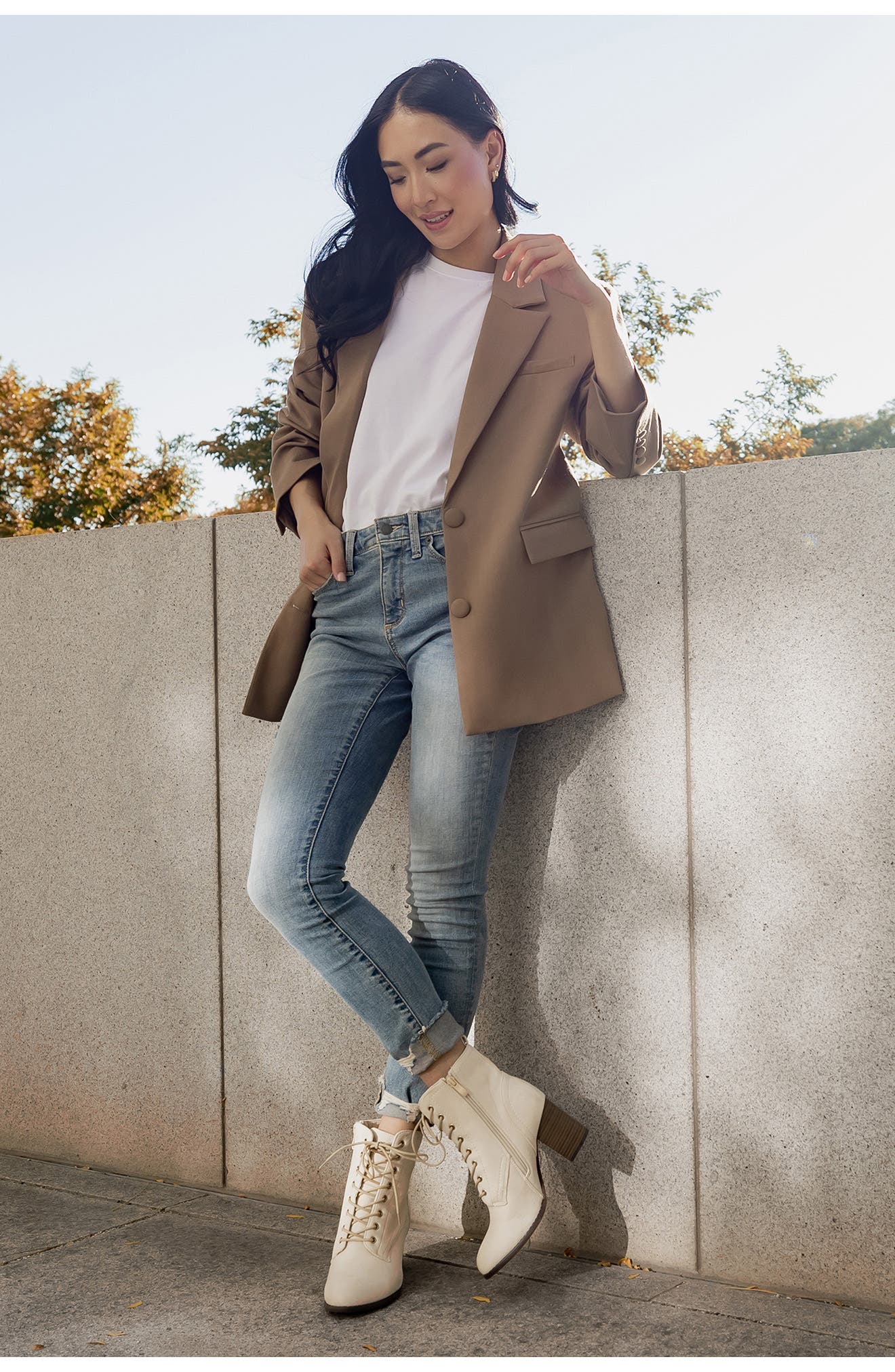 Journee Collection JOURNEE Baylor Lace-Up Boot, Alternate, color, Brown