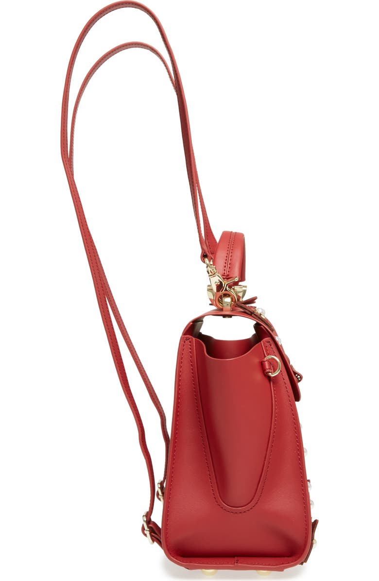 ZAC Zac Posen Eartha Iconic Convertible Leather Backpack, Alternate, color,