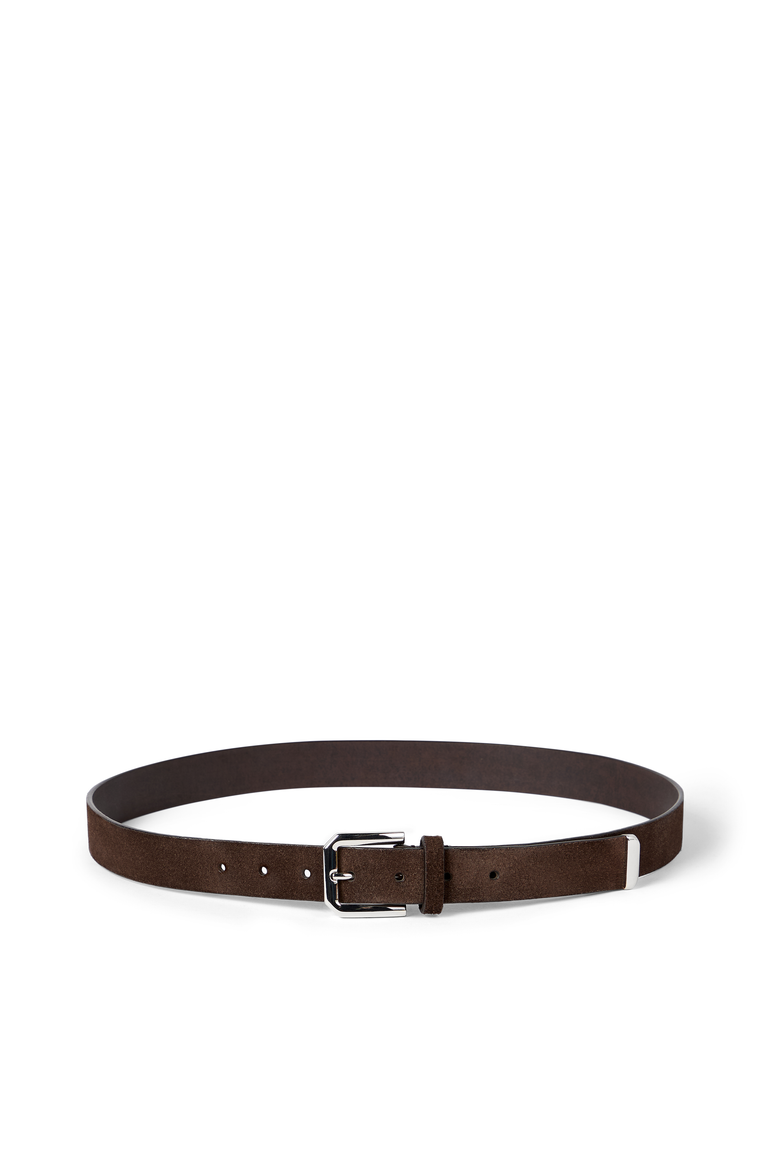 Reversed leather belt, Main, color, Rust Brown