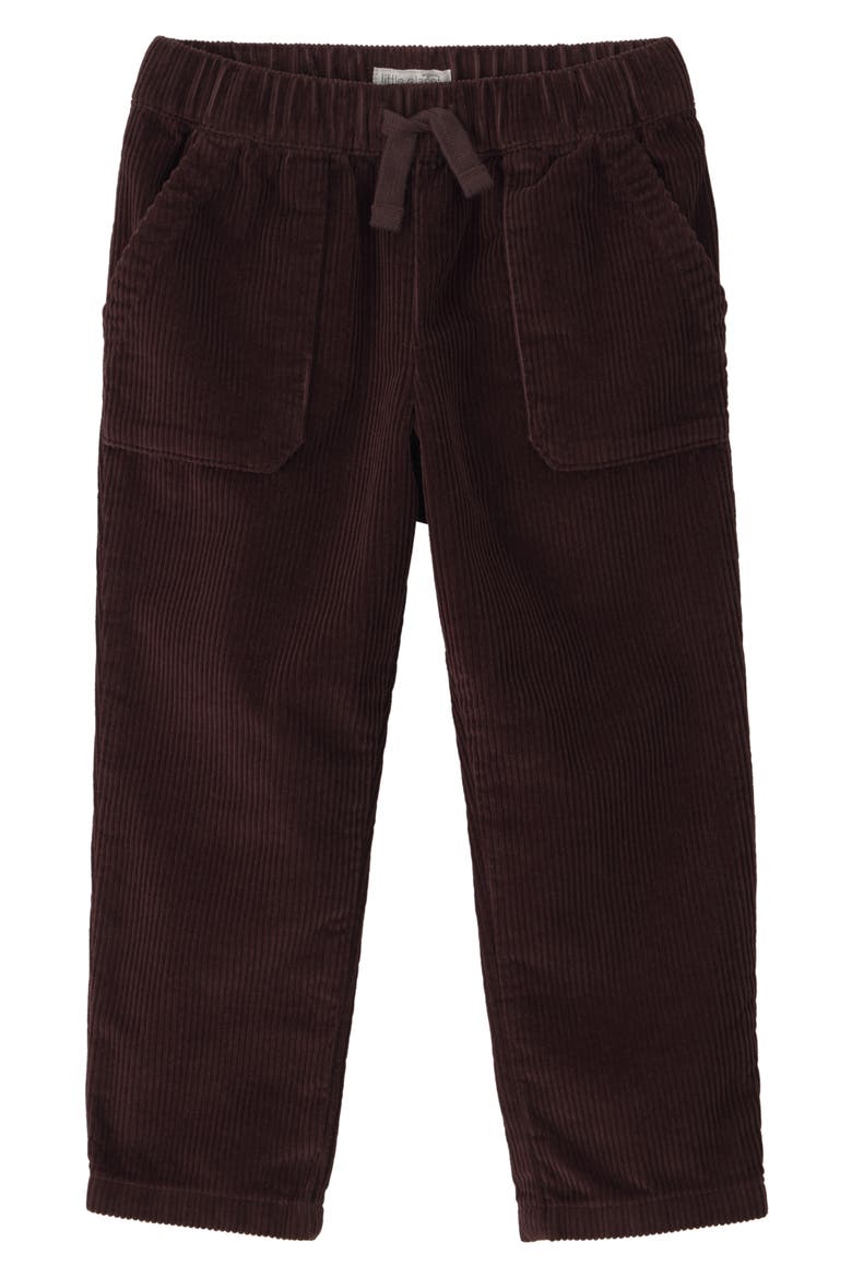 Kids' Organic Cotton Corduroy Pants, Main, color, LP BROWN