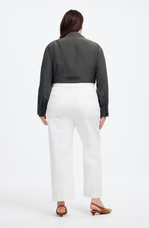 MADEWELL MADEWELL THE PERFECT VINTAGE WIDE LEG CROP JEANS