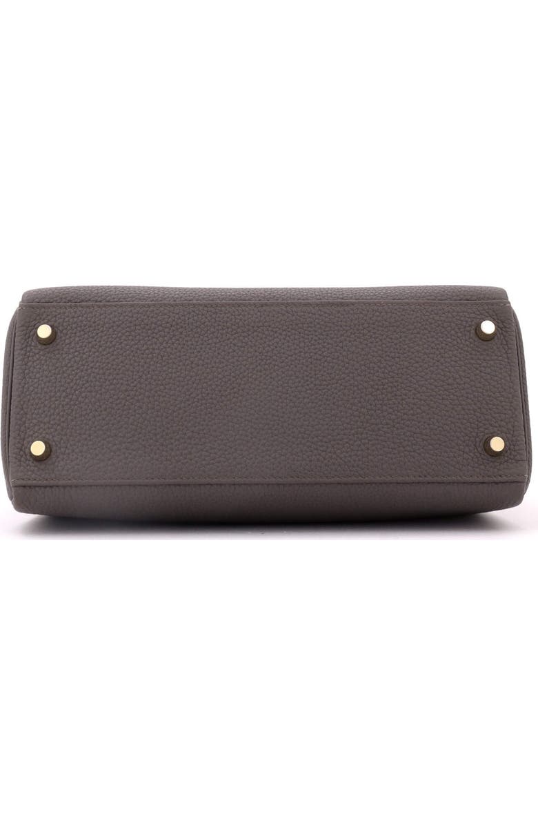 Pre-Owned Hermes Kelly Handbag Grey Togo with Gold Hardware 28, Alternate, color, Etain