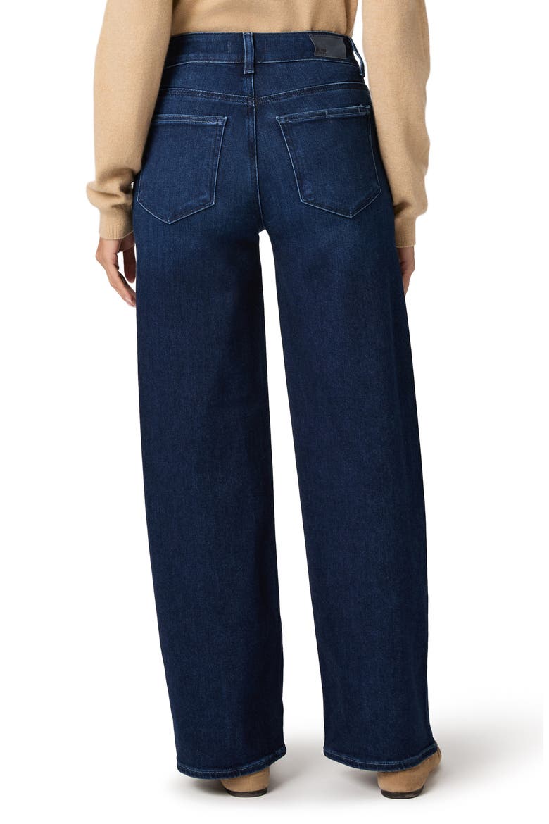 Sasha High Waist Wide Leg Jeans, Alternate, color, MNLITMARIN