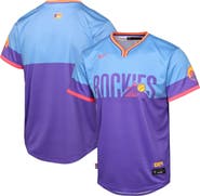 Nike Youth Nike  Purple/Light Blue Colorado Rockies 2025 City Connect Limited Jersey