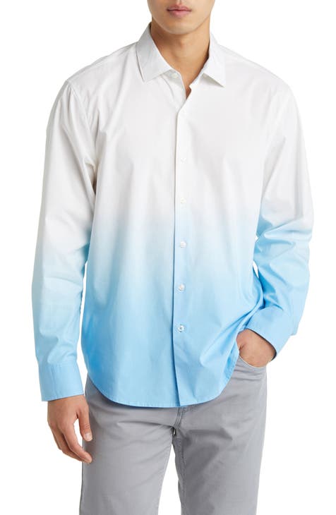 Sarasota Stretch IslandZone® Ombré Button-Up Shirt