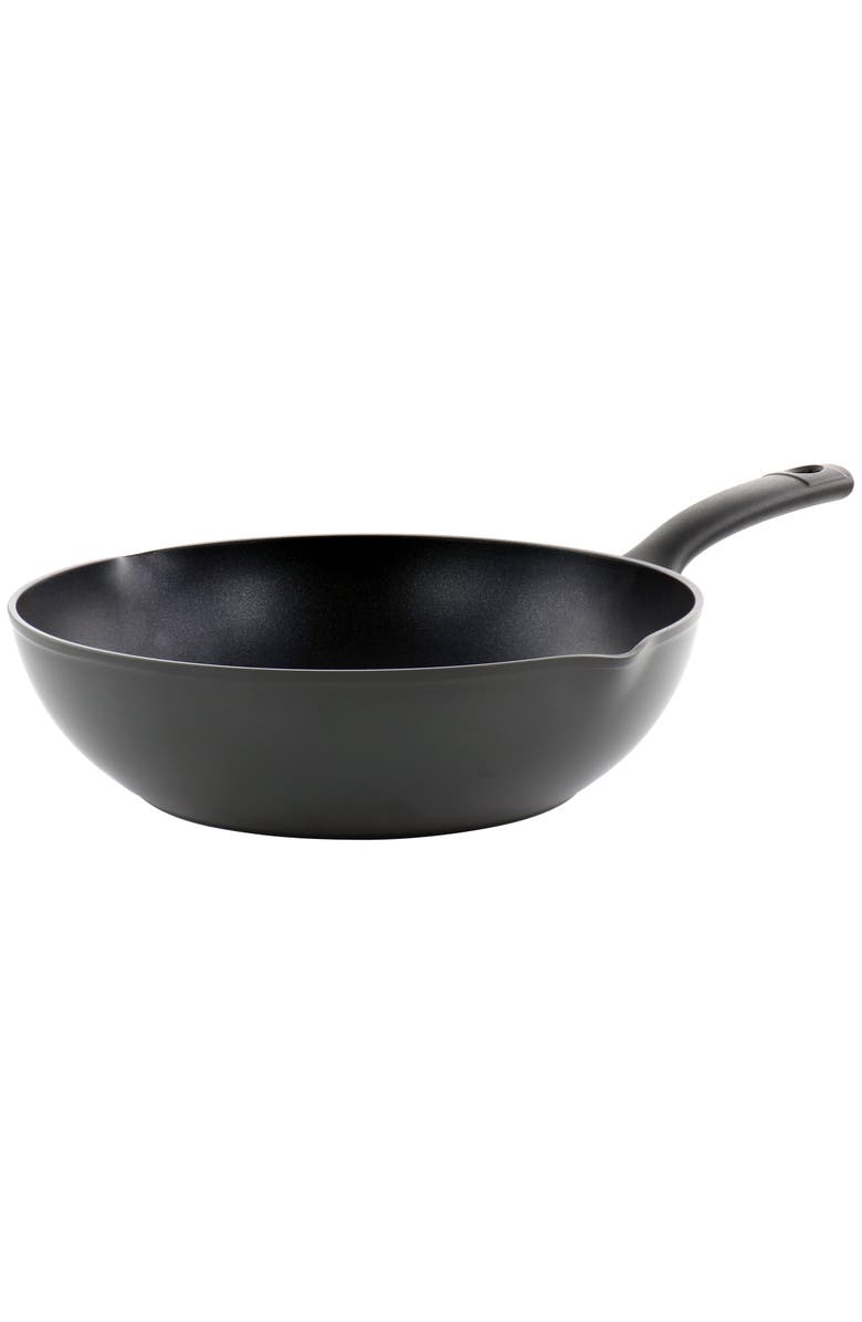 OSTER Kingsway 4.1 Quart Aluminum Nonstick Wok, Main, color, Black