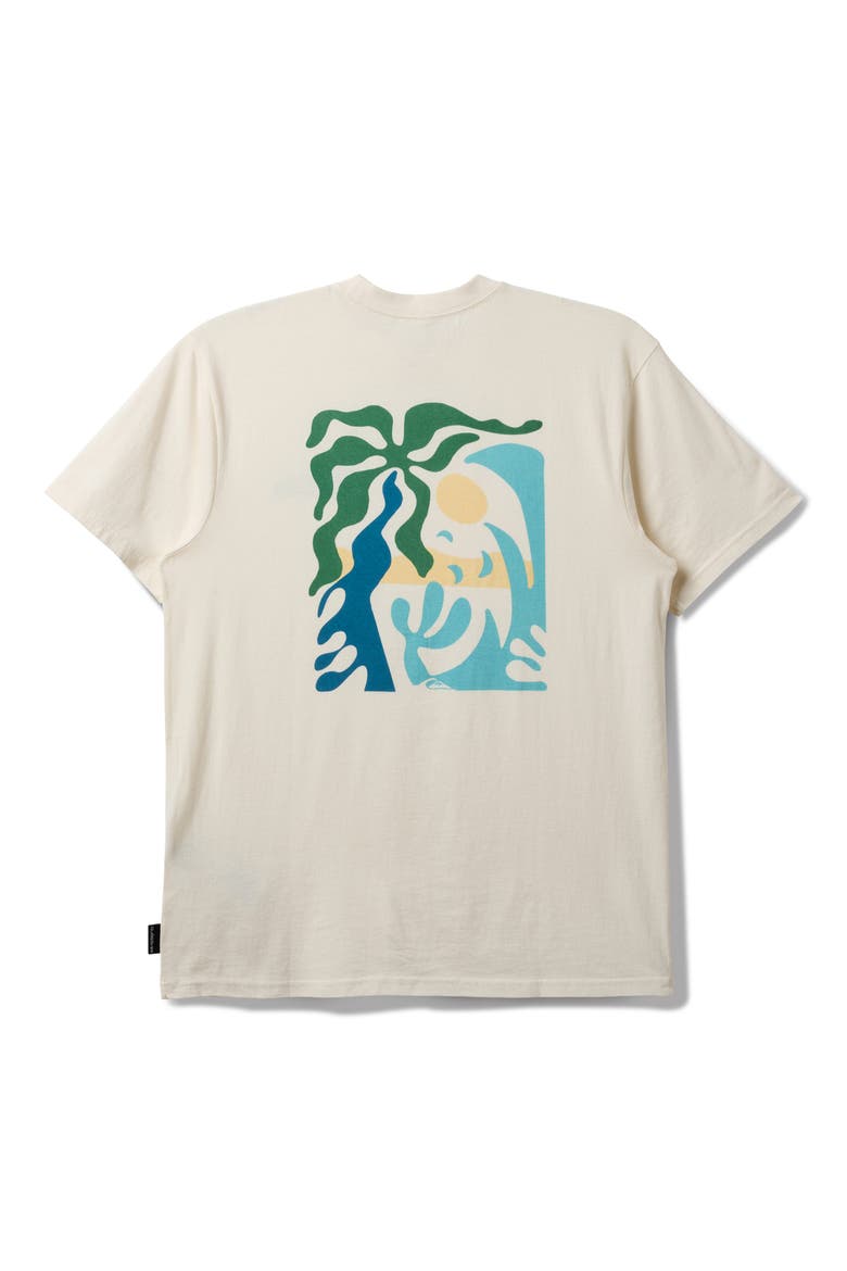 Everyday Paradise Cotton Graphic T-Shirt, Alternate, color, TOFU