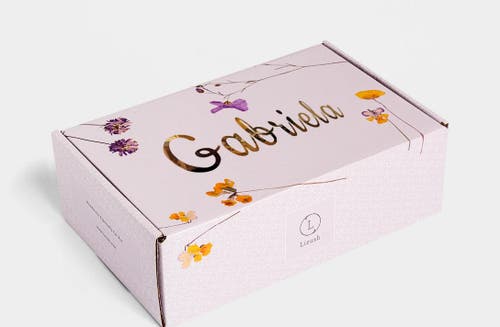 LIZUSH LIZUSH SPA GIFT BOX NATURAL LAVENDER BATH BODY RELAXING PACKAGE FOR FRIEND