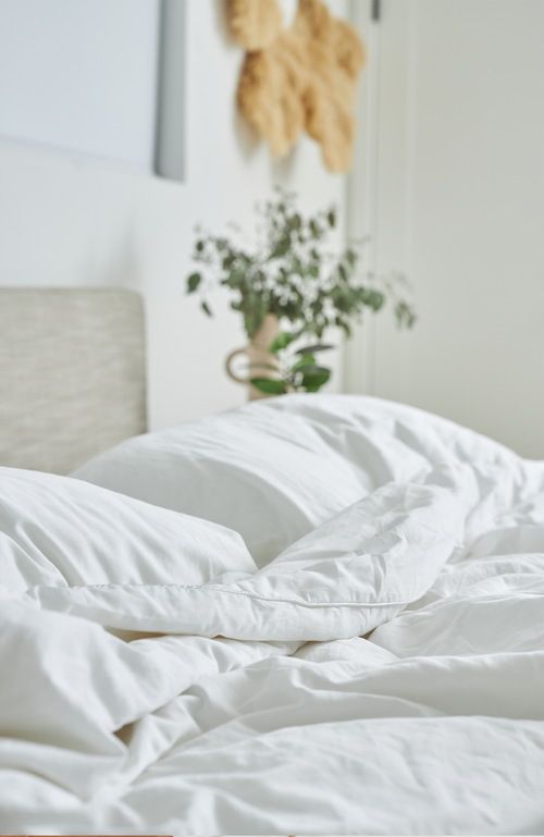 Slumber Cloud Performance Cotton Duvet Cover In White