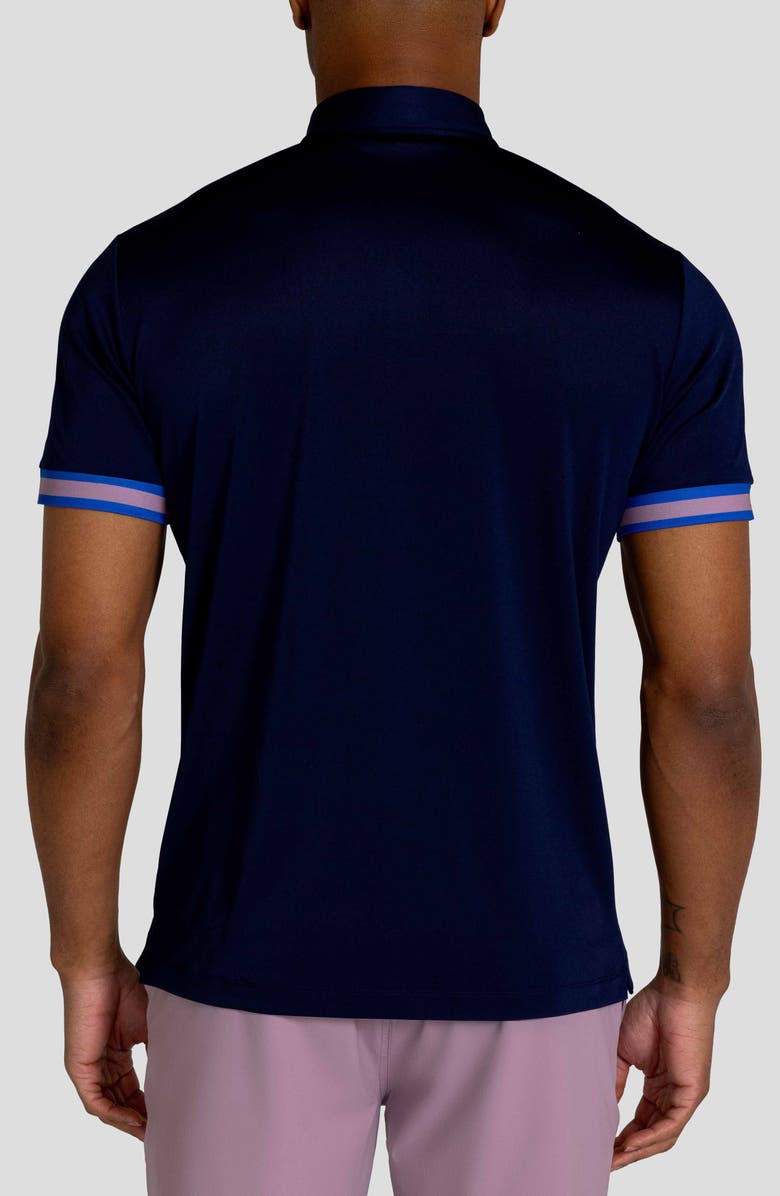 Redvanly Cromac Piqué Polo, Alternate, color, Midnight Navy