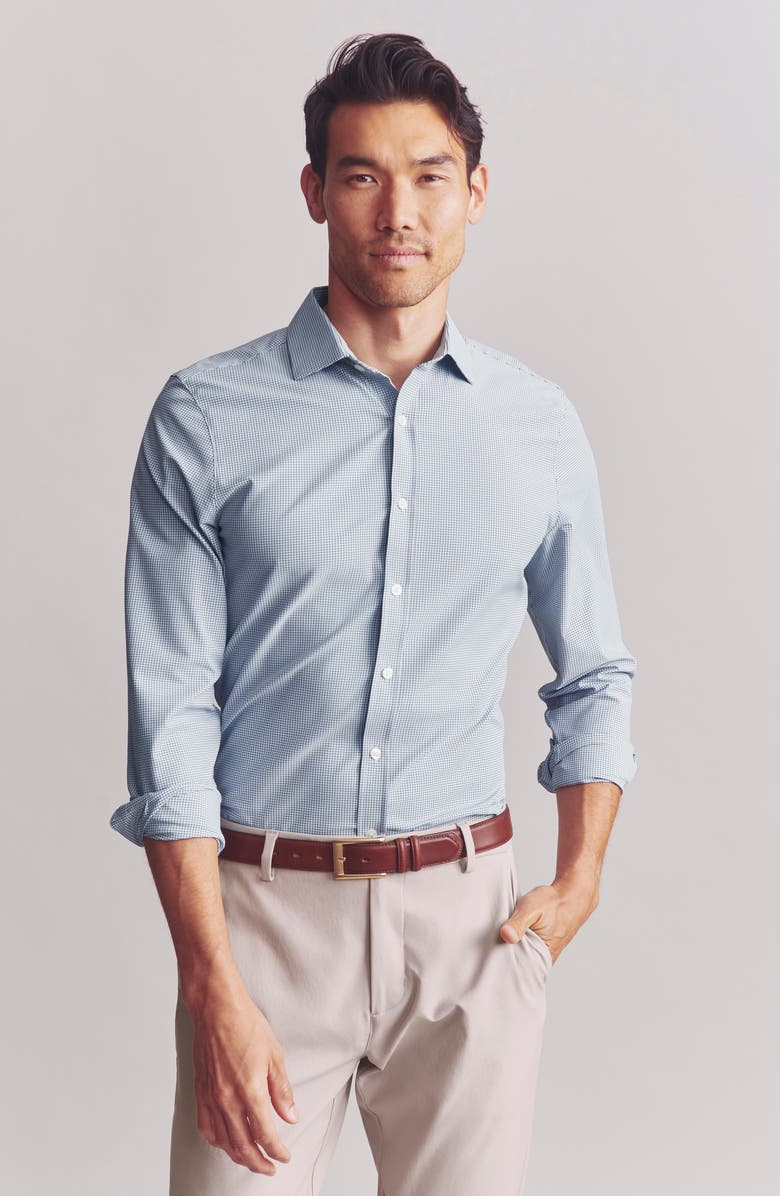 Rhone State of Mind Slim Fit Button-Up Shirt, Alternate, color,