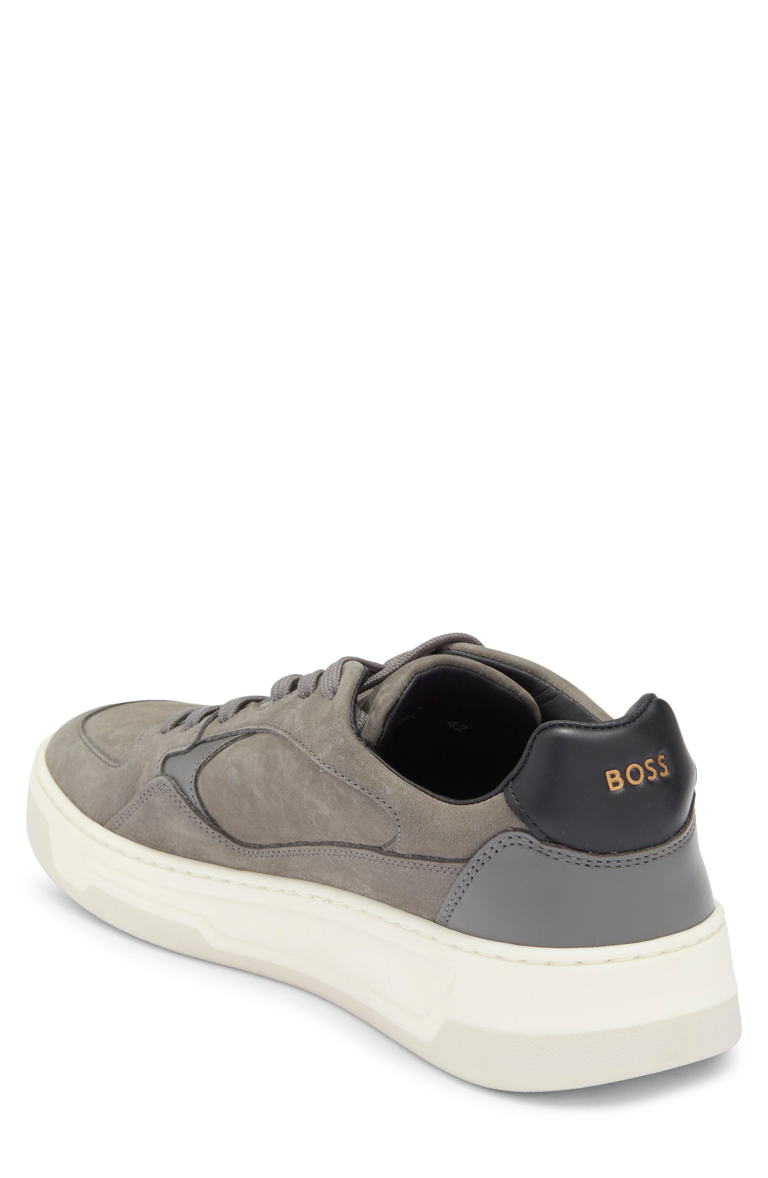 BOSS Baltimore Sneaker, Alternate, color, Medium Grey