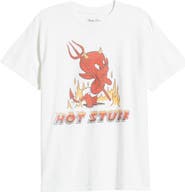 Junk Food Hot Stuff Cotton Graphic T-Shirt