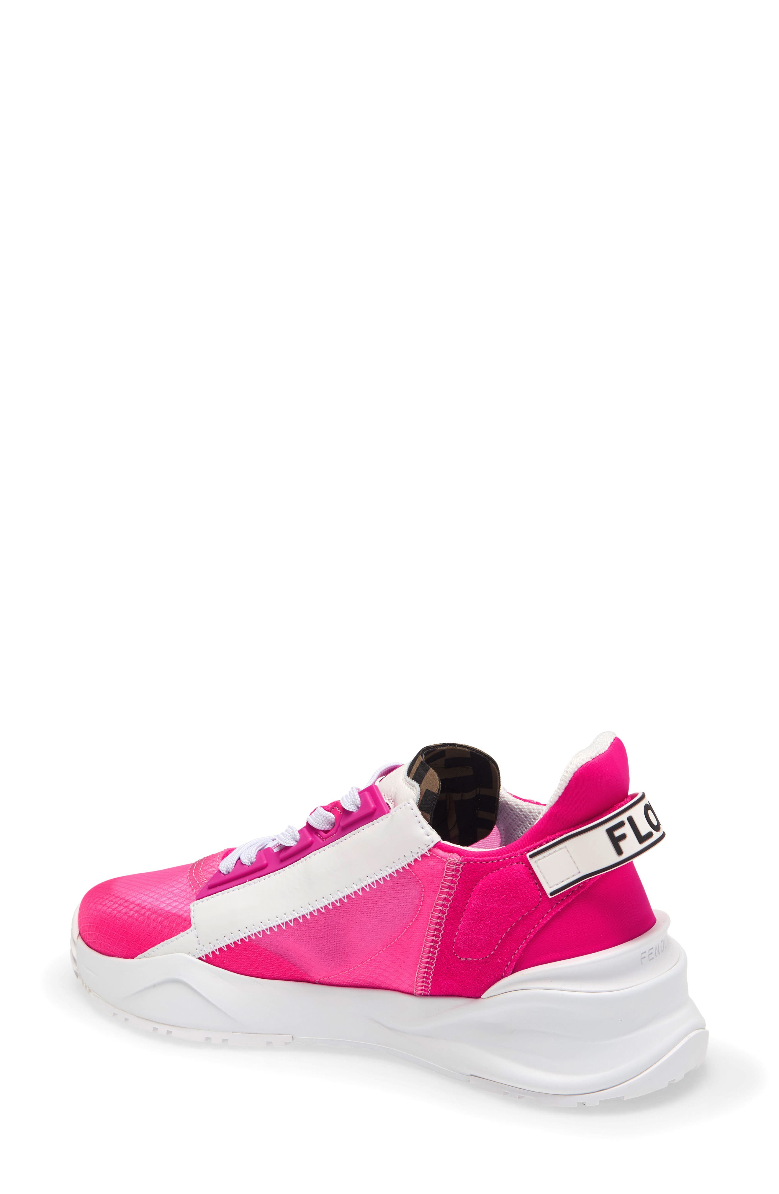 Fendi Flow Logo Low Top Sneaker, Alternate, color, 