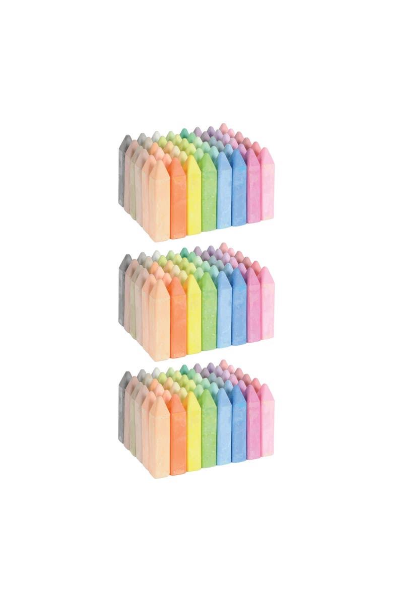 Kaplan Early Learning Company Color Chalk - Assorted Colors - 144 Pieces, Main, color, Multicolored