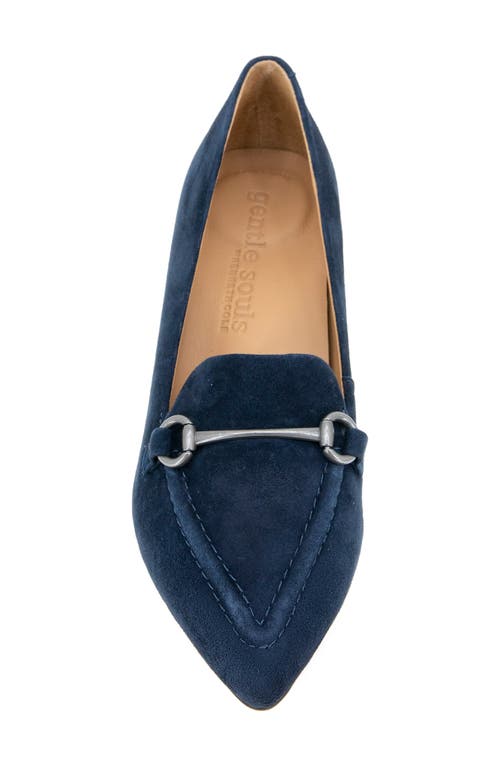Gentle Souls Dionne Pointed Toe Bit Loafer Pump In Multi