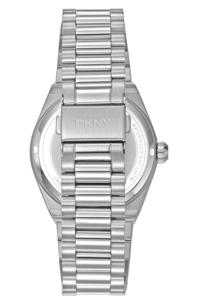 DKNY Bracelet Watch, 40mm, Alternate, color, Black/ Silver