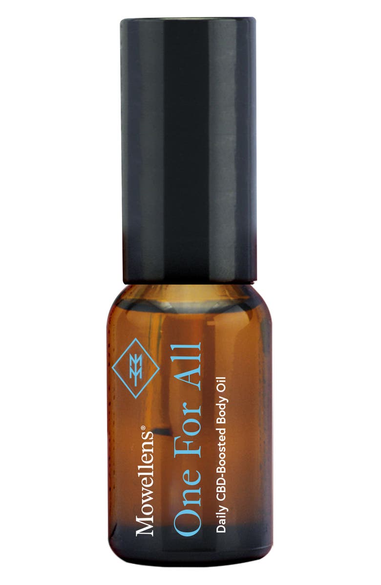 Mowellens One For All Daily CBD-Boosted Body Oil, Alternate, color, 