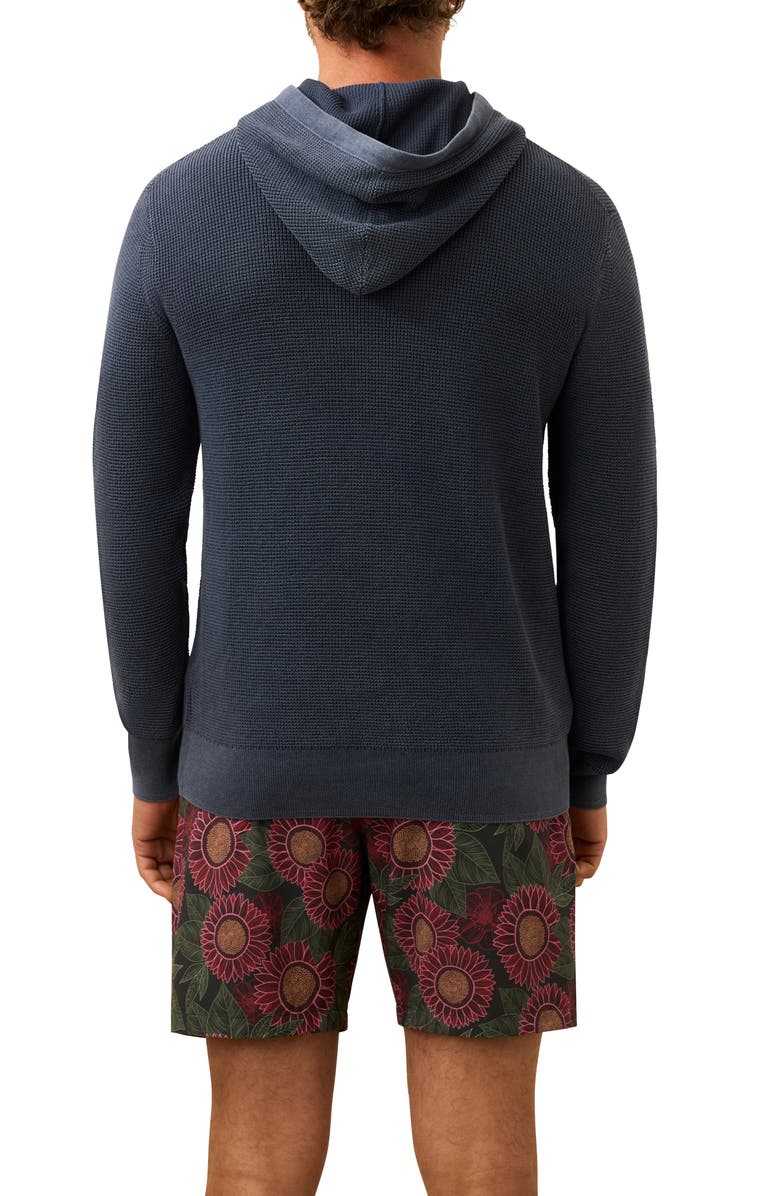 Faherty Sunwashed Sweater Hoodie, Alternate, color, Blue Nights