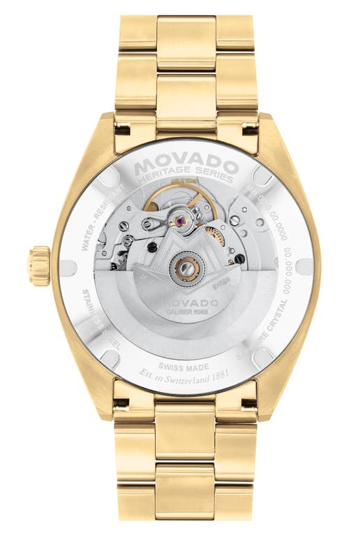 Movado Datron Automatic Bracelet Watch, 39mm