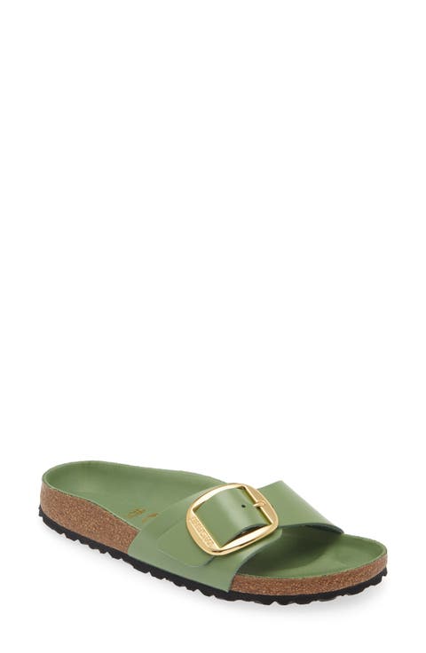 Madrid Big Buckle Slide Sandal (Women)