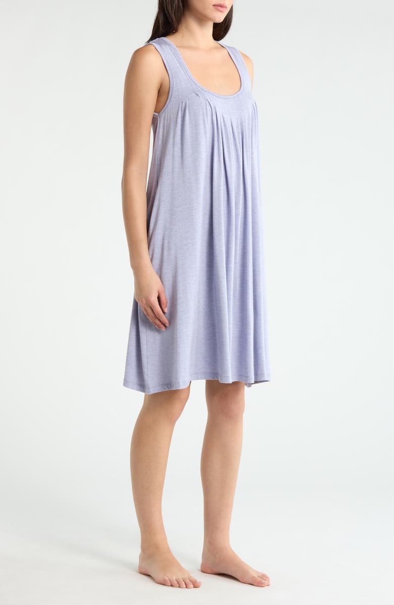 Papinelle Kate Pleat Front Chemise, Alternate, color, Soft Lavender