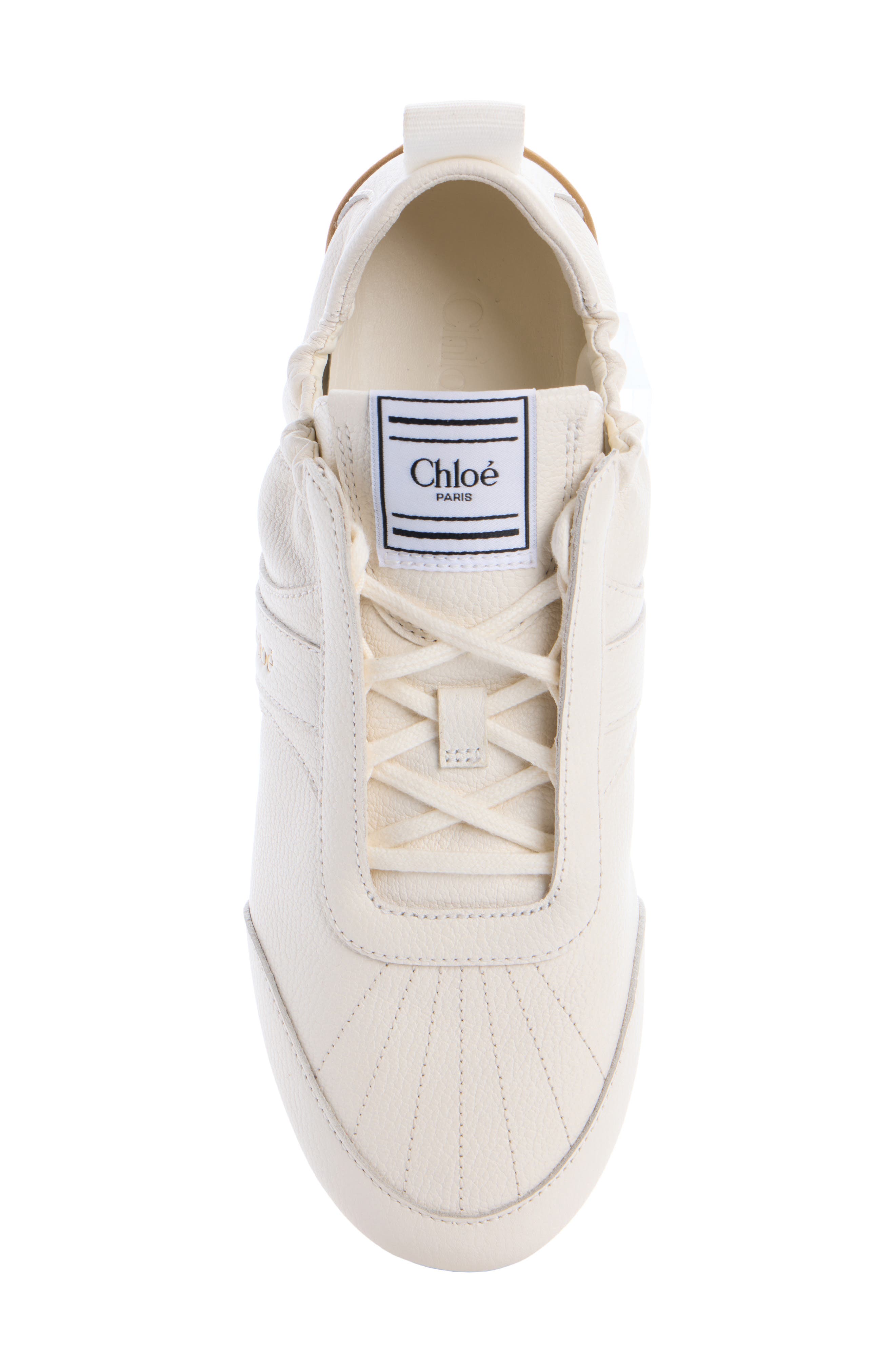 Kick Leather & Mesh Sneaker, Alternate, color, EGGSHELL