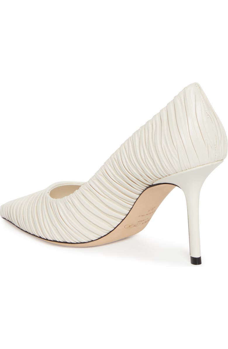 Jimmy Choo Love Ruched Pointed Toe Pump, Alternate, color,
