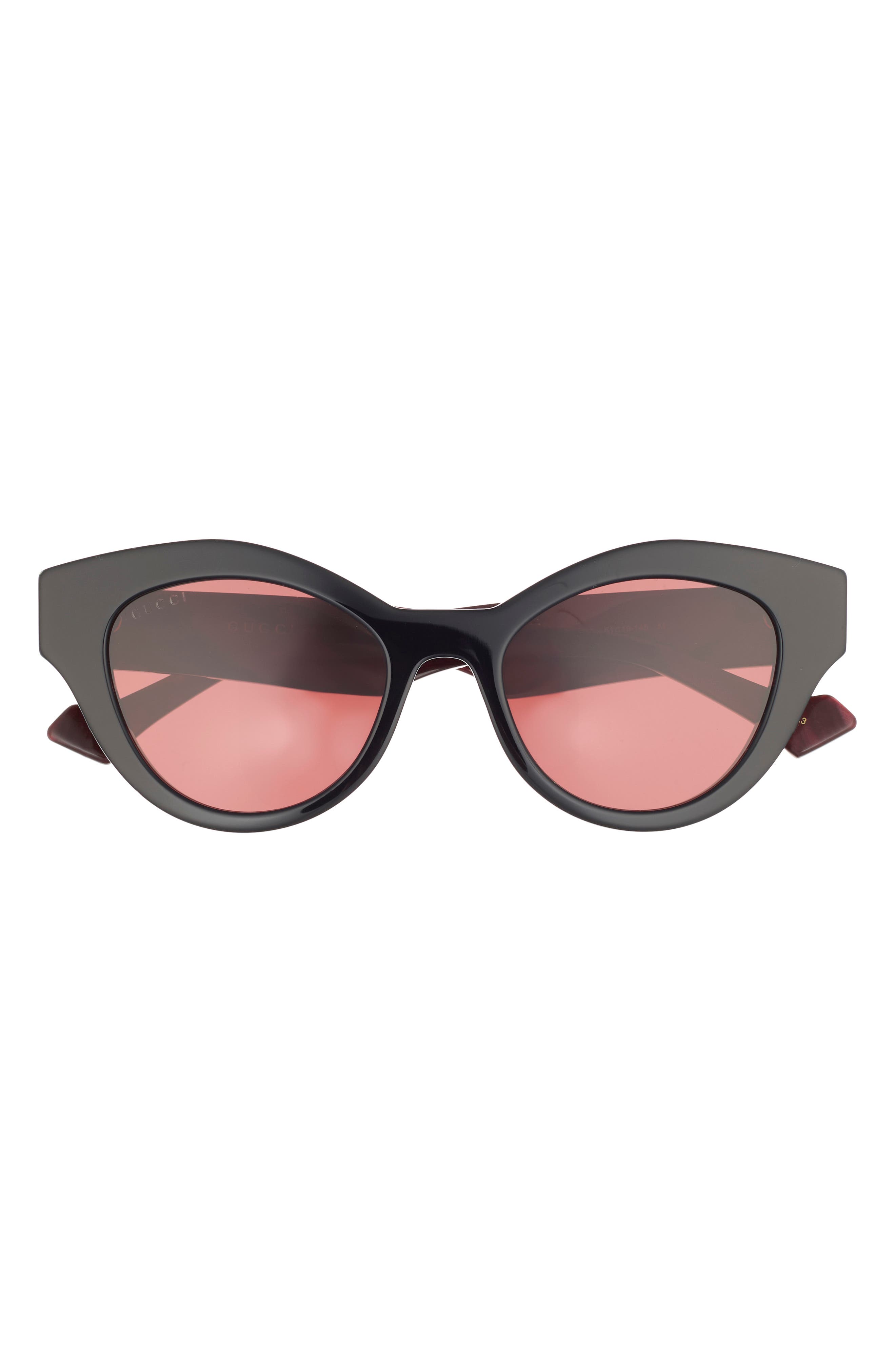 Gucci Core 51mm Cat Eye Sunglasses