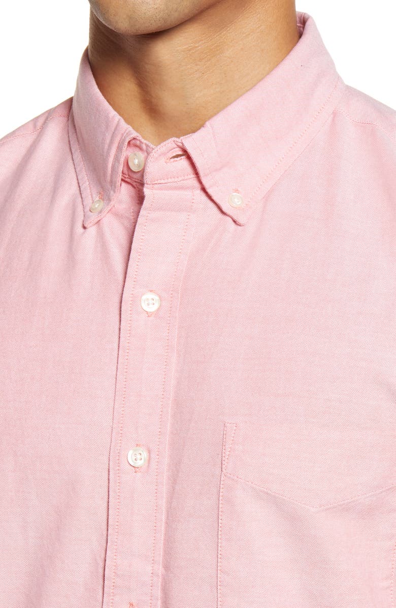 Bonobos Short Sleeve Stretch Oxford Button-Down Shirt, Alternate, color,