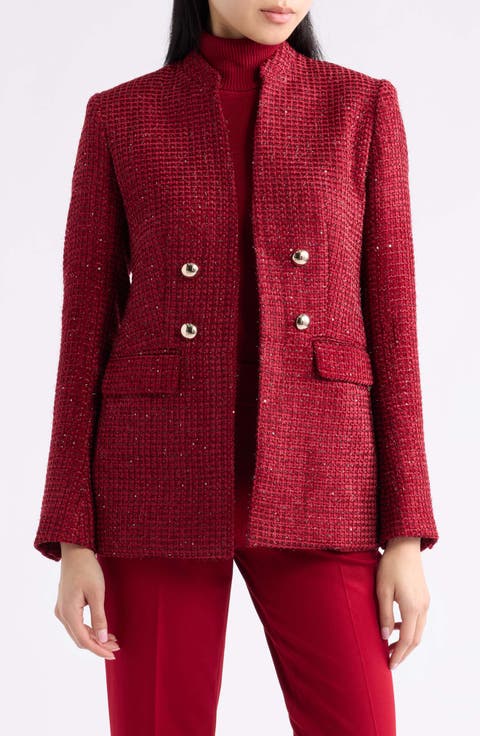 Faux Double Breasted Jacket