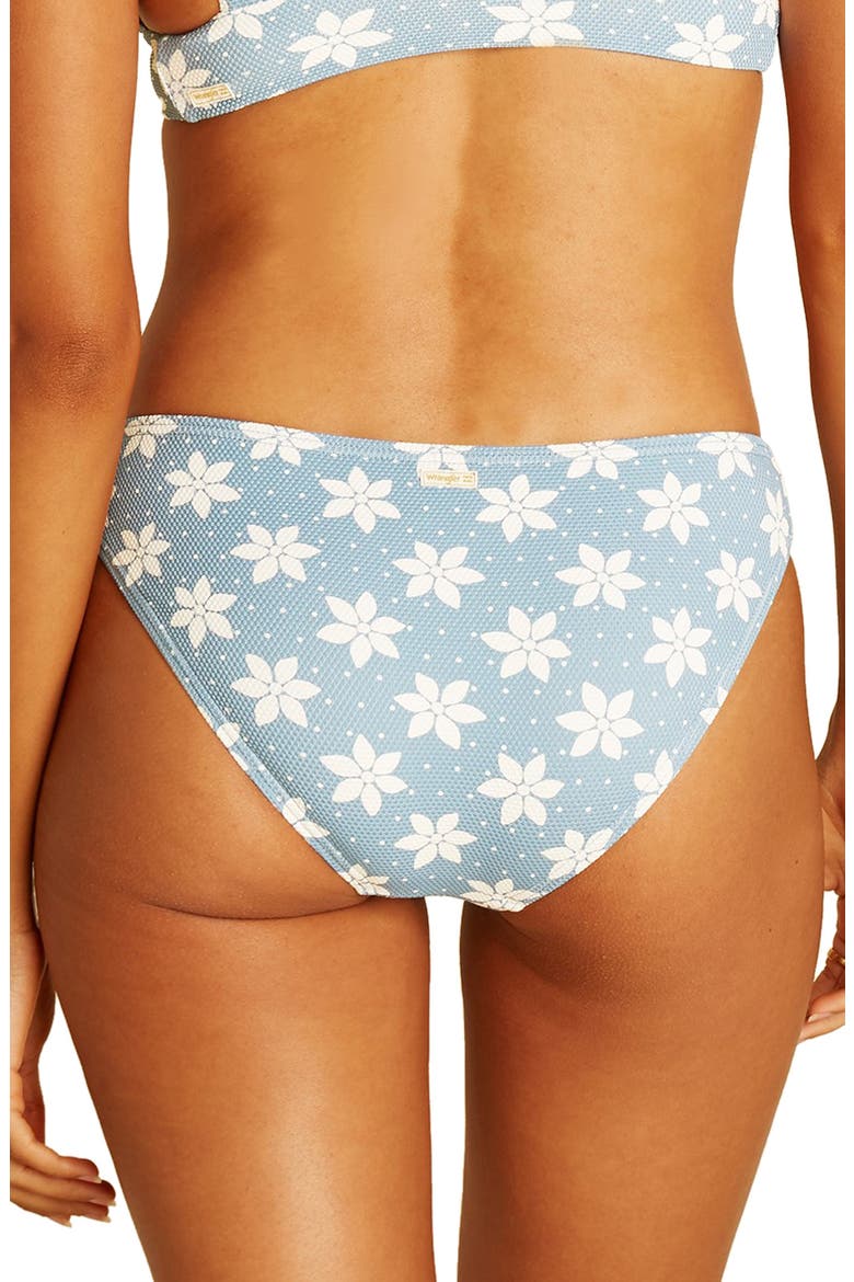 x Wrangler Sweet Country Lowrider Bikini Bottoms, Alternate, color, RODEO BLUE
