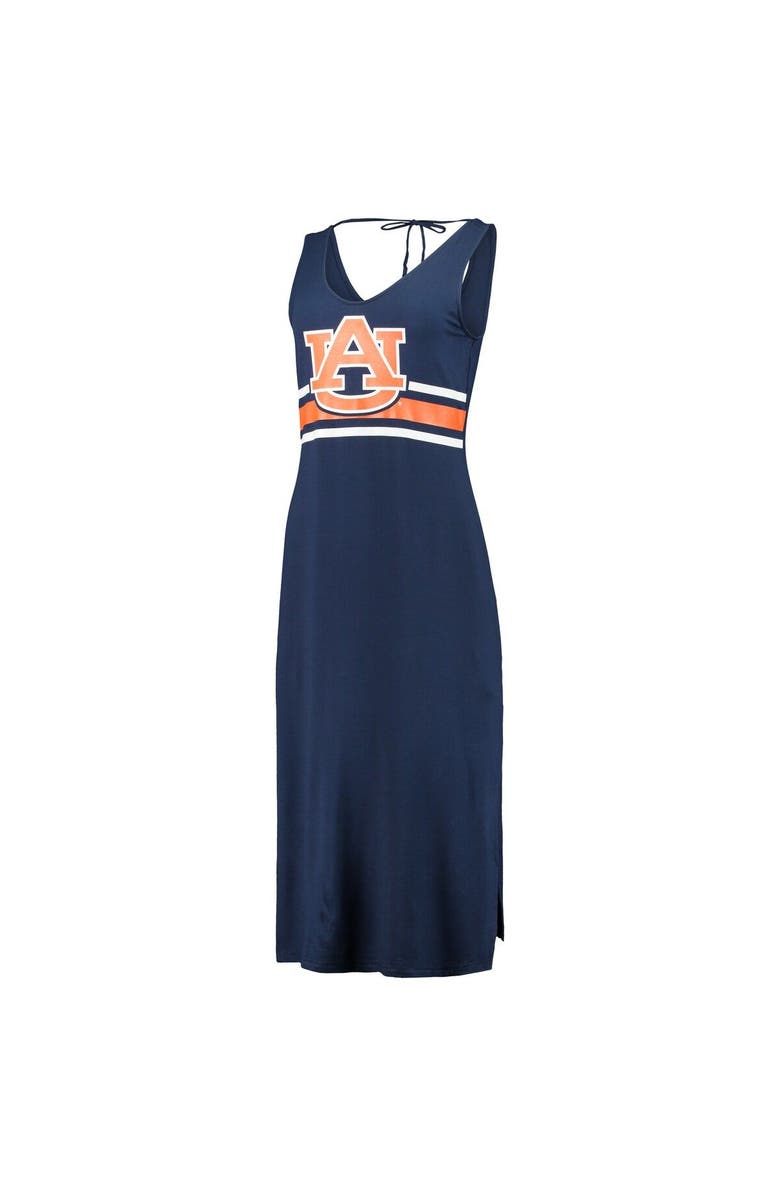 G-III 4HER BY CARL BANKS Women's G-III 4Her by Carl Banks Navy Auburn Tigers Opening Day V-Neck Maxi Dress, Alternate, color, 