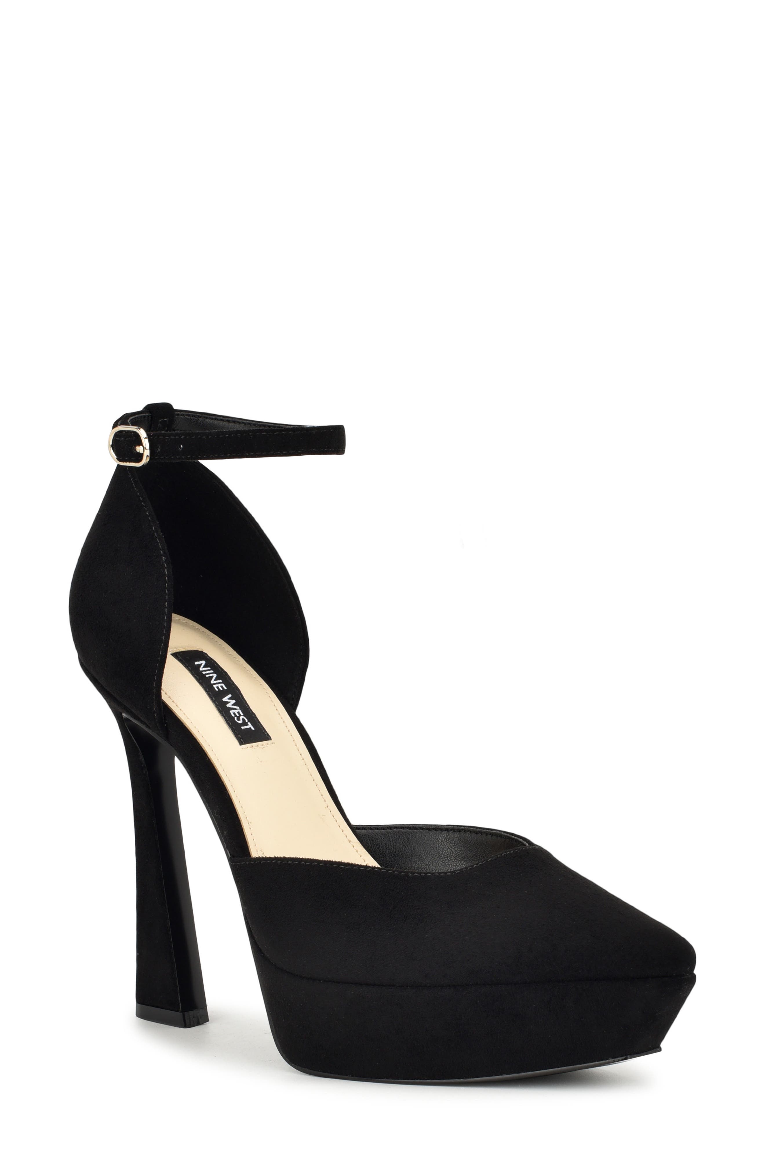 Nine West Laken Pointed Toe Platform Pump, Main, color, 