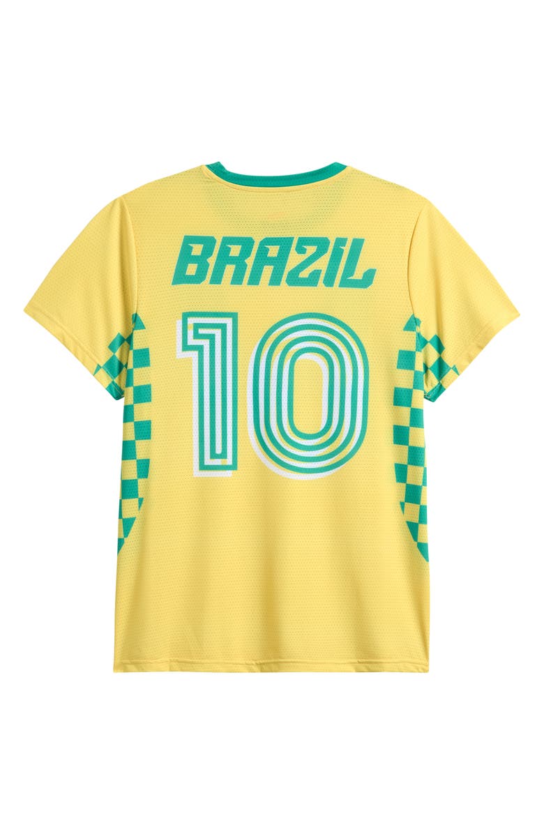 Voit Kids' Brazil Mesh Jersey, Alternate, color, Yellow