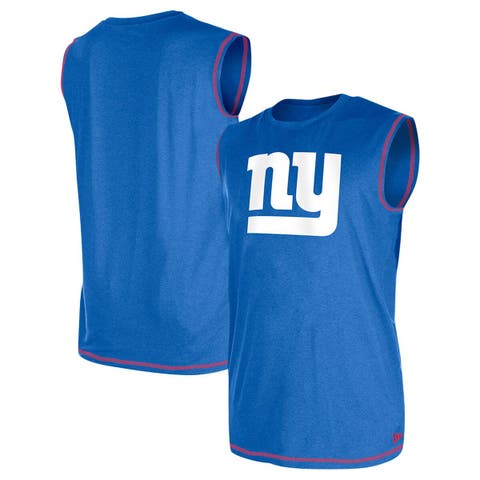 Men's New Era Royal New York Giants Tank Top