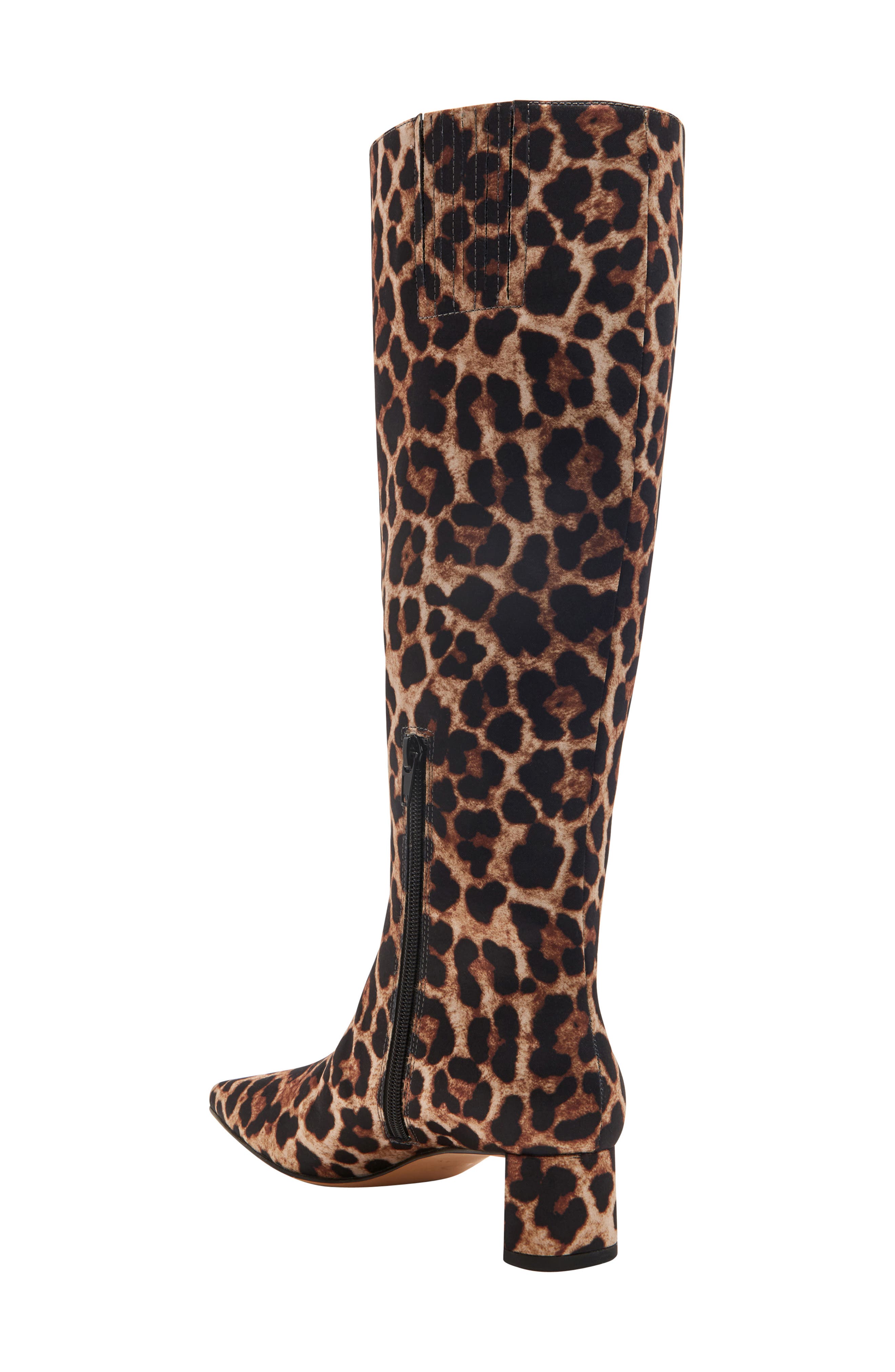 The Wandering Knee High Boot, Alternate, color, COFFEE MULTI