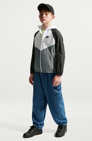Nike Kids' Windrunner Water Repellent Hooded Zip-Up Jacket