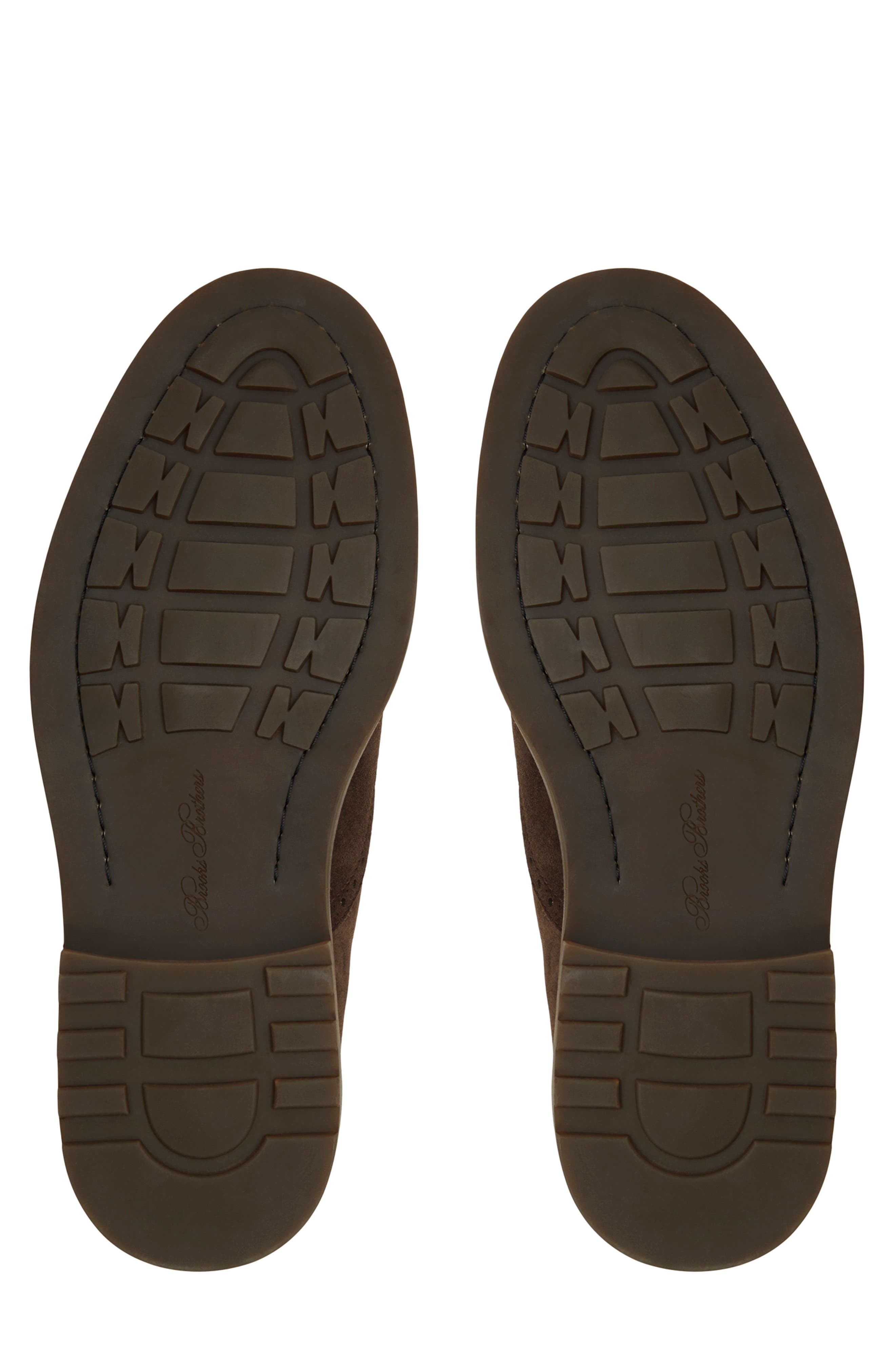 Brooks Brothers Ellington Wingtip Derby, Alternate, color, Dark Brown