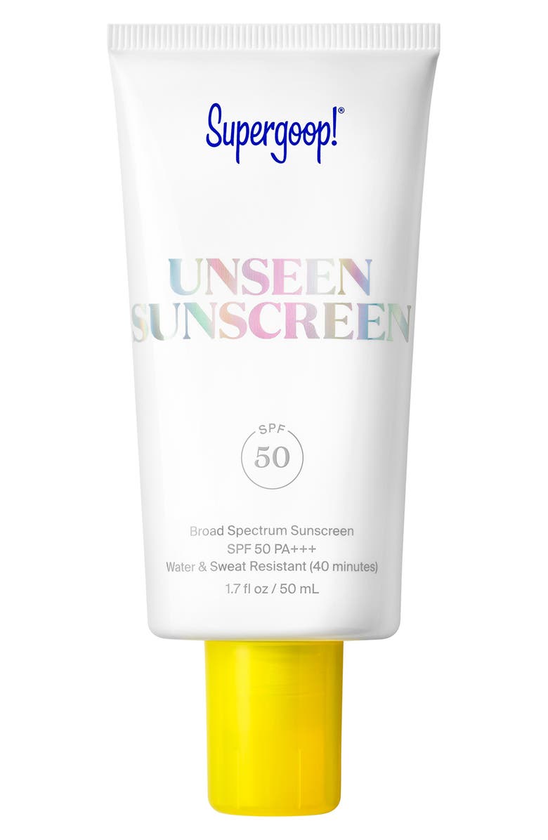 Supergoop!<sup>®</sup> Unseen Sunscreen Broad Spectrum SPF 50 PA+++, Main, color, Full
