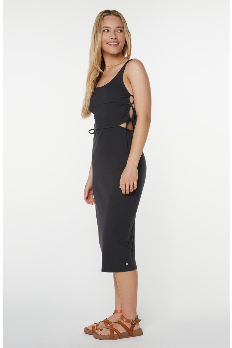 Surf Stoked Midi Dress, Alternate, color, PHANTOM SOLID
