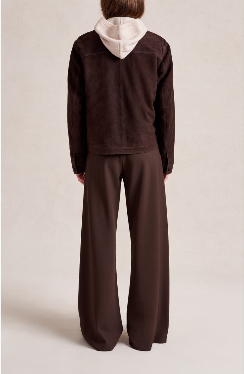 La Ligne Colby Pants, Alternate, color, Chocolate