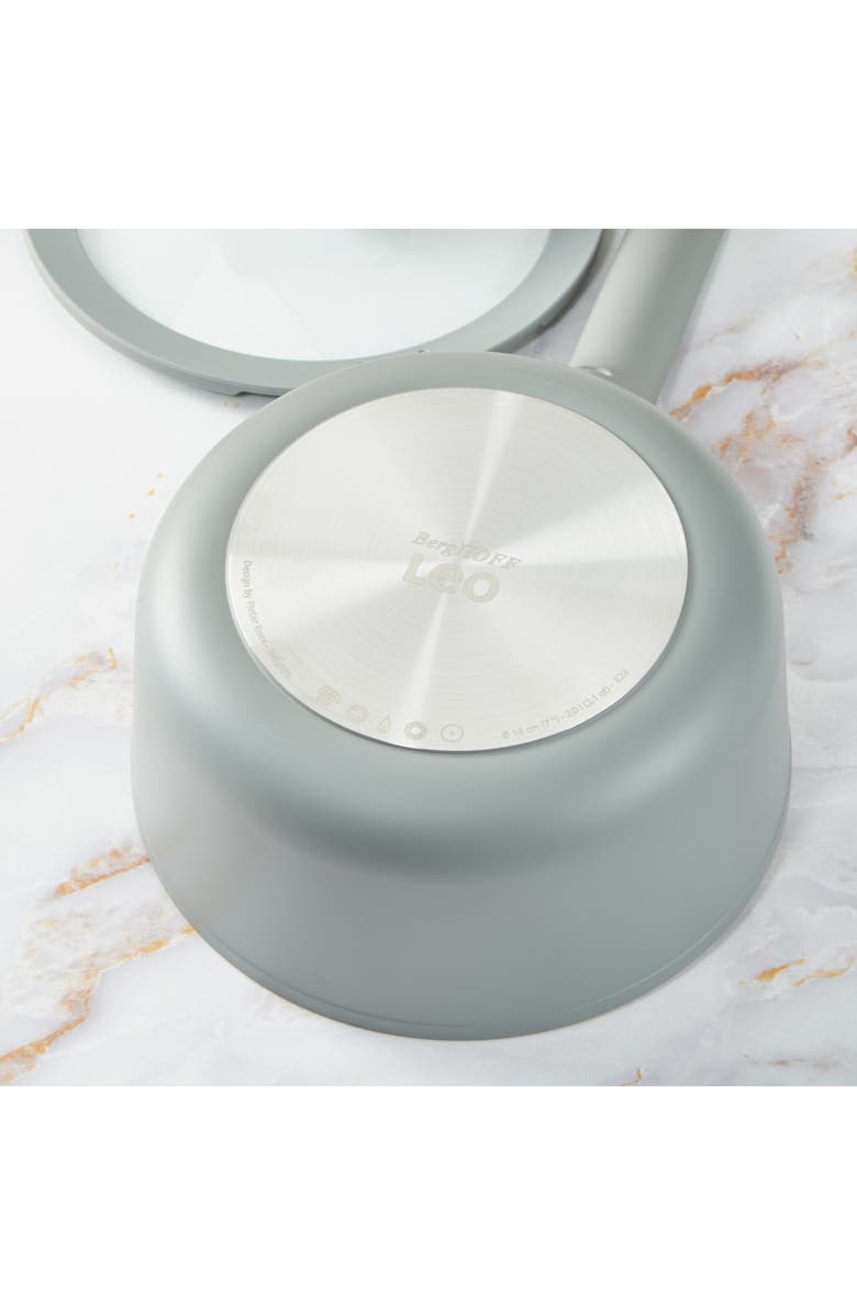 BergHOFF Leo Balance 2-Quart Sauce Pan, Alternate, color, Moon Mist
