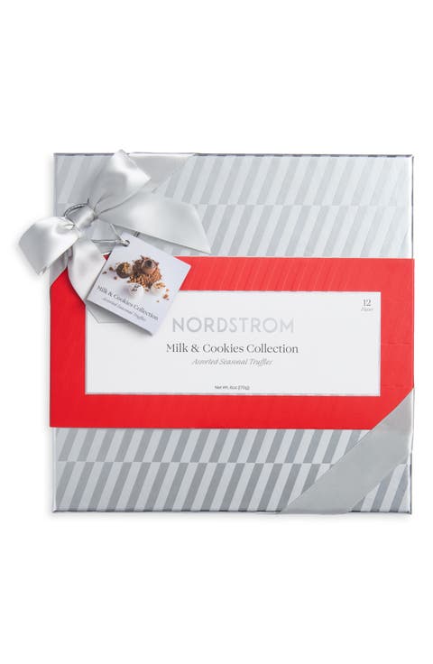 12-Piece Milk & Cookies Assorted Seasonal Truffles